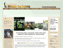 Tablet Screenshot of helpyourdog.com